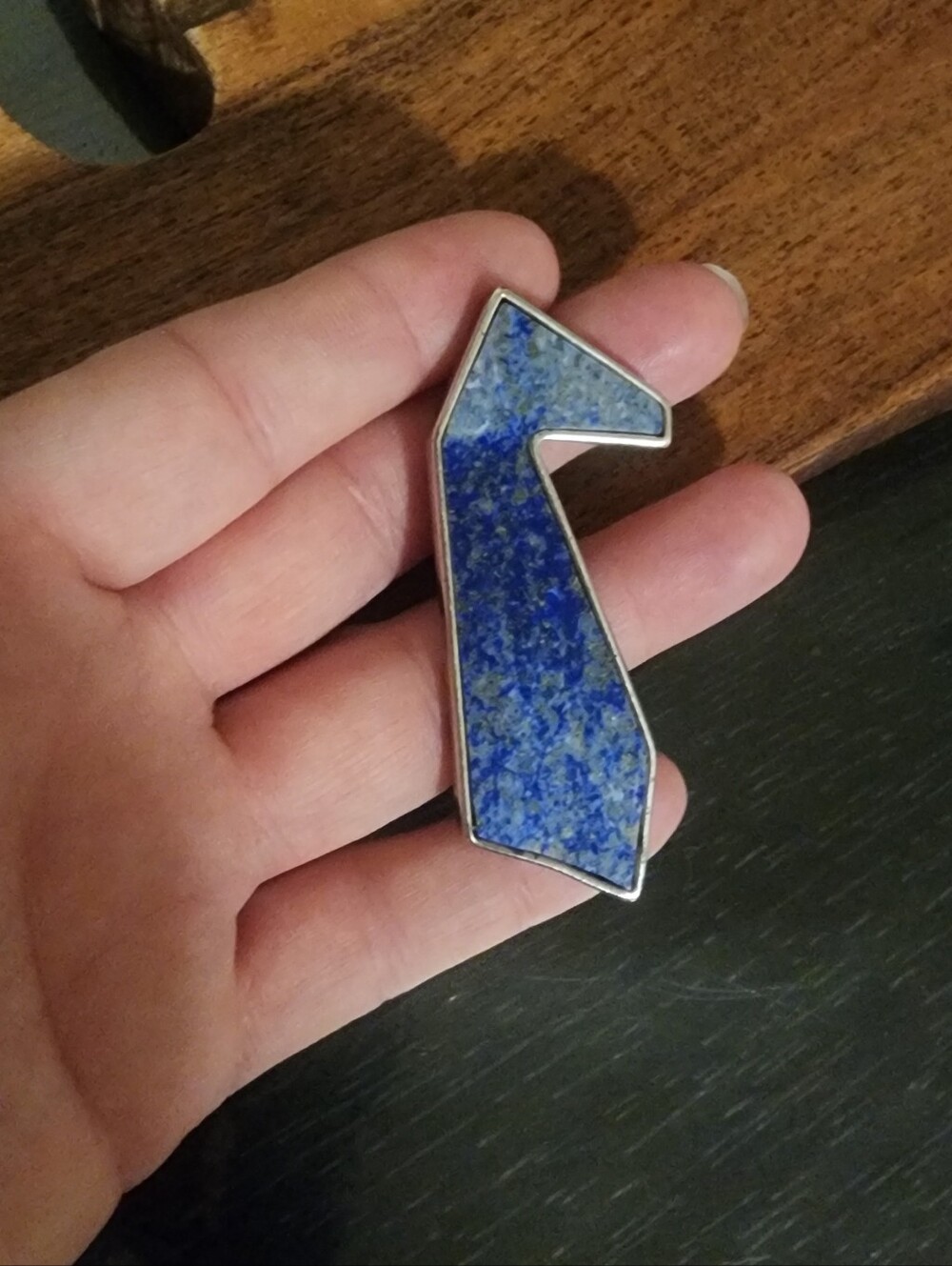RARE COACH !!! Sample Peice Pin Lapis